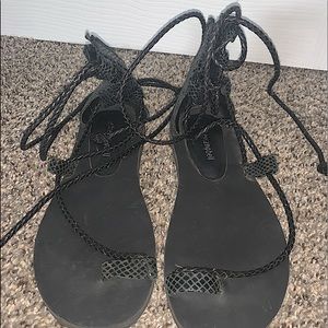 Jeffery Campbell Nasty Gal Gladiator Sandals 7.5